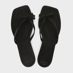 Nouvelles tongs d'été YX 2025 pour femmes, sandales de plage à plateforme avec nœud, pour l'extérieur - Product Image 4