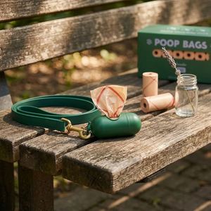Accessoires pour animaux de compagnie de haute qualité, sacs à crottes personnalisés avec logo de haute qualité, sacs à déchets biodégradables écologiques pour chiens - Product Image 1