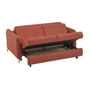 Tranquil Sleeper Convertible Couch Pull Out Sofa Bed Couch Attached, and Adjustable Backrest Comfortable Space-Saving Furniture
