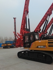 Système intelligent d'économie d'énergie, diamètre de forage de <span class=keywords><strong>1500</strong></span> <span class=keywords><strong>mm</strong></span>, foreuse rotative SR155-C10, machine à pieux en <span class=keywords><strong>béton</strong></span> - Product Image 2