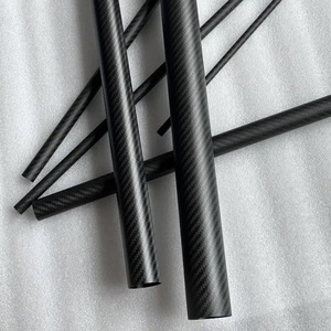 Tubo de Fibra de Carbono Mate Negro 3k, Tubos de Fibra de Carbono Brillante, Fabricante Chino - Product Image 6