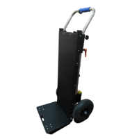 Chariot électrique pour escaliers de 400 kg, alimenté par batterie au lithium, chariot à escaliers robuste pour la manutention des marchandises