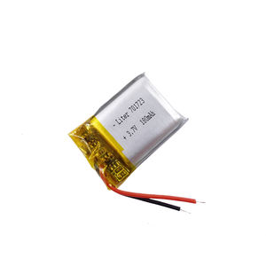 可充电锂电池701723 3.7V 180毫安时锂聚合物电池，带印刷电路板和电线 - Product Image 2