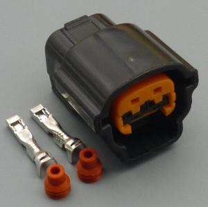 1 pz 2.3mm 2 Pin/Way femmina spina elettrica connettore automobilistico <span class=keywords><strong>con</strong></span> cavo Pigtail per Nissan 6098-0137 - Product Image 2