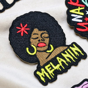 Patch in Tessuto Ricamato a Mano con Motivo di Ragazza Carina, Applicazione Termoadesiva per Abbigliamento, Borse, Scarpe e Cappelli, Stile Europeo e Americano - Product Image 3