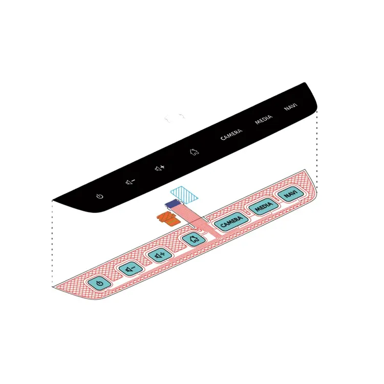 Vmanx high quality custom Automobile central control capacitance touch sensor