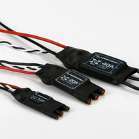 Contrôleur électronique de vitesse (ESC) Hobbywing XRotor 2-6S Lipo 40A 20A 60A 50A Pro Brushless à taux de rafraîchissement élevé pour avion multi-rotors