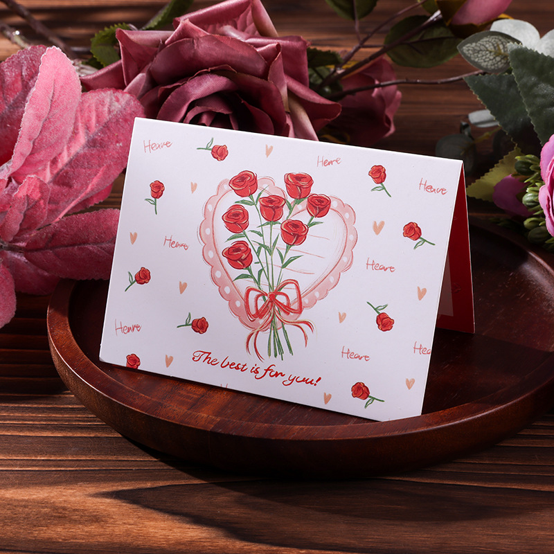 Langage d'amour des roses