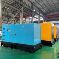 Weichai 400kVA 500kVA Geräuscharmes Schallgedämmtes Dreiphasen-Dieselaggregat mit Elektronischer Steuerung und Automatischem Start ATS-System