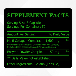 High Quality <b>Collagen</b> Capsules Improves Skin Elasticity and Hydration Provides Essential Protein Nutrients for Joints Capsules - Product Image 2