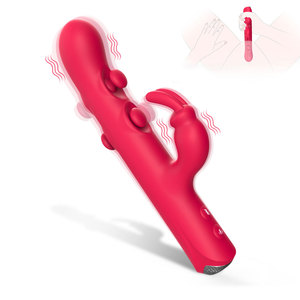 Dreifach-Aktions-Kaninchenvibrator G-Punkt Klitoris-Stimulator Massagegerät Erotikspielzeug für Frauen - Product Image 1