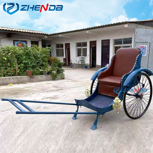 Chariot tiré à la main Manpower <span class=keywords><strong>2</strong></span> roues pousse-pousse chariot tiré par des chevaux à vendre - Product Image 2