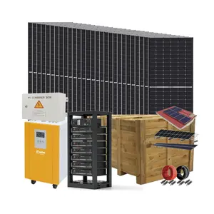 Solar System 10kw Complete 1KW 3KW 5KW 10KW Complete Solar Kit Off Grid Solar Panel System For Home Solar Energy System 10kw