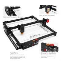 ORTUR Laser Master 2 Pro S2 LU2-4-LF, découpeuse laser CNC miniature portable, bois, acrylique, métal, projets de bricolage, machine de gravure laser