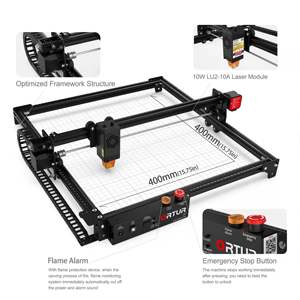 ORTUR Laser Master 2 Pro S2 LU2-4-LF Portable <strong>Mini</strong> CNC Laser Cutter Wood Acrylic Metal DIY Projects Laser Engraving <strong>Machine</strong>