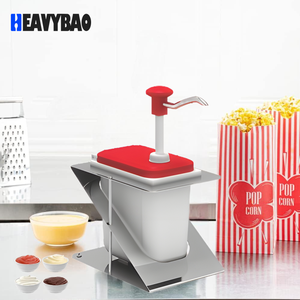 Dispensador de salsa de plástico Heavybao con soporte en Z para pizza y hamburguesas, dispensador de salsa de tomate, aceite, salsa de soja para comida rápida - Product Image 3