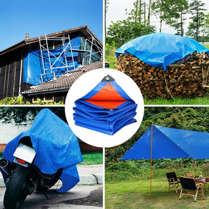 Waterproofing Kinds Usage Of Protective Pe Plastic Tarpaulin Covering