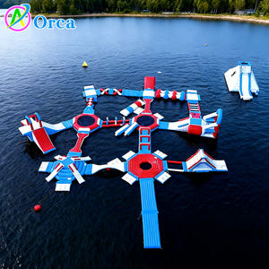 حديقة مائية قابلة للنفخ جديدة لصيف <span class=keywords><strong>2026</strong></span>، معدات مائية تجارية، أفضل حديقة مائية قابلة للنفخ من البولي فينيل كلوريد بسماكة 0.9 مم - Product Image 1