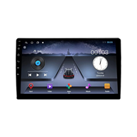 Système de navigation GPS Android Auto universel Meihua Ts7 9/10 pouces, écran tactile audio CarPlay pour VOLKSWAGEN BORA 2004-2006