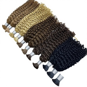 Peluca de Cabello Humano Vietnamita <span class=keywords><strong>Jerry</strong></span> Curly, Sin Encaje, Completa, Tejida a Mano, Puede Permanecer y Teñirse - Product Image 1