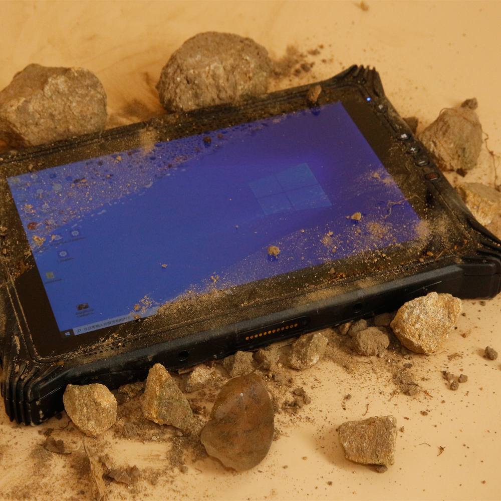 Rugged Tablet PC Barcode Generator - 10 Inch Win 10, NFC, IP67