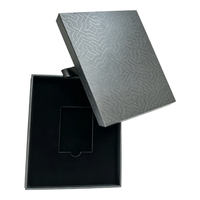 Boîte rigide pliable à couverture rigide, boîte cadeau de luxe, montage facile, expédition à plat