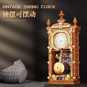 Wholesale OEM Retro Typewriter Model Building Blocks DIY <b>Small</b> Particle Assembly Toy for Children 1/8 Cross-Border Plastic Gift - Product Image 3