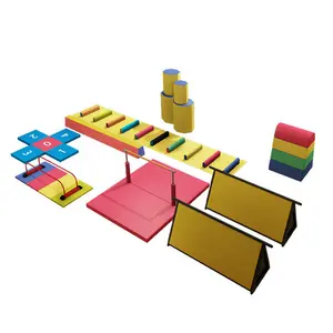 Moetry Integrated Kids Therapy Juego de entrenamiento sensorial Equipo de gimnasio para niños Juego suave para niños Centro deportivo - Product Image 1
