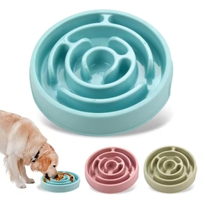 Pet <strong>Dog</strong> Slow Food <strong>Bowl</strong> Fat Help Healthy <strong>Round</strong> Anti-choking Thickened and Non-slip Multiple Eco <strong>Dog</strong> <strong>Bowl</strong> - Product Image 1