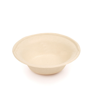 Bol rond compostable en canne à sucre 16-24 oz, recyclable pour l'emballage alimentaire - Product Image 1