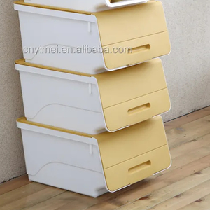 Emc de plástico de pp de cajón de almacenamiento con tapa de plástico de PP de cajón - Product Image 6