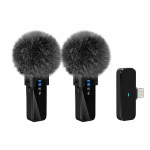 Interview Recording Conference Live Streaming Tour Guide Using Noise Reduction 2.4G Wireless Microphone In Multiple Scenes