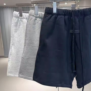 Shorts en coton personnalisés Shorts d'été pour hommes de haute qualité 100% coton Blancs surdimensionnés Streetwear Vente en gros Shorts essentiels pour hommes - Product Image 3
