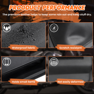 Vendita di Fabbrica - Include una <span class=keywords><strong>Borsa</strong></span> per Parabrezza a 3 Tasche e una <span class=keywords><strong>Borsa</strong></span> Laterale per <span class=keywords><strong>Moto</strong></span> per <span class=keywords><strong>Harley</strong></span> Electra Glide Classic EFI FLHTCI. - Product Image 4