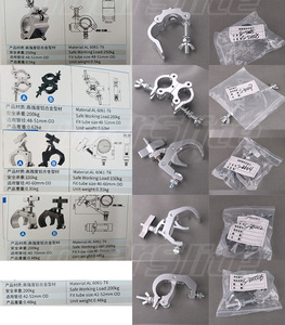 Móc treo giàn đèn sân khấu chuyên nghiệp, kẹp gấp chịu lực cao - Product Image 4