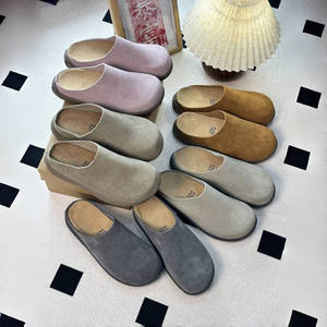 Mocasín de piel de oveja Birkenstocks Birken para zapatillas con suelas de corcho y <span class=keywords><strong>goma</strong></span>/<span class=keywords><strong>Eva</strong></span> Cierre superior de cuero de vaca - Product Image 1