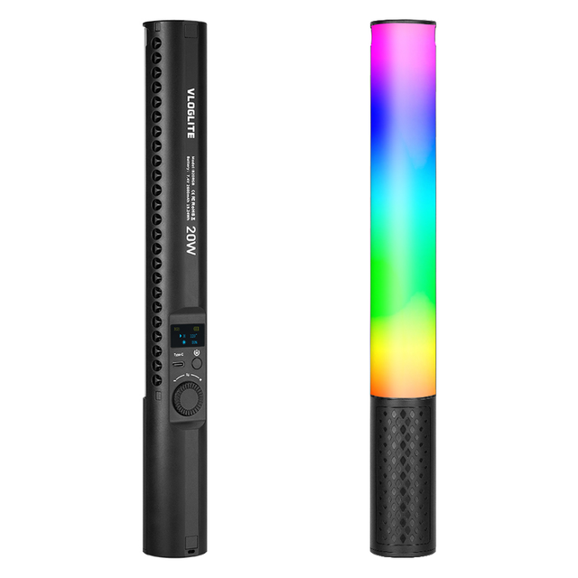 B20Rgb Rechargeable Portable Handheld Led Light Stick 20W Rgb Stick Photography Studio Tube Video Light