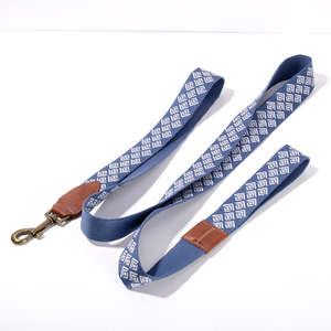 Collari e Guinzagli Personalizzati per Animali Domestici, Collare per Cani in Ecopelle, Guinzaglio Vintage Jacquard - Product Image 6