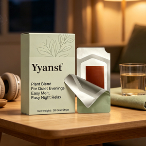 30 Comprimés Oraux à Mélange Végétal pour la Détente Nocturne, Apaisement du Soir, Étiquette Privée, Vente en Gros, Supplément de Bien-être Oral à Dissolution Rapide - Product Image 3