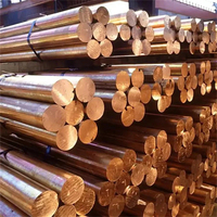 Barres en alliage pur sans oxygène de haute pureté, barres rondes en bronze, barres en cuivre, barres en laiton, 99,99, 1 kg par kg