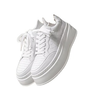 Zapatos Deportivos para Hombre, Primavera, Transpirables, con Malla Blanca, Cordones, Suela Gruesa, Modernos y Versátiles - Product Image 2
