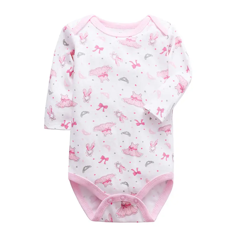 ثوب قطعة واحدة للأطفال الرضع مصنوع من القطن العضوي مناسب للربيع والخريف
