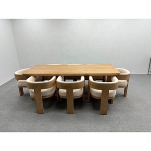 High Quality Living Furniture Home Hotel Restaurant Chair And <strong>Table</strong> Solid Wood <strong>Dining</strong> <strong>Set</strong> - Product Image 4
