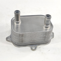 Refroidisseur d'huile moteur 03N117021B pour Audi A4/A5/A6/Q5 et VW Passat 2.0 TDI |   Échangeur de chaleur en aluminium avec joint d'étanchéité - Remplacement OE
