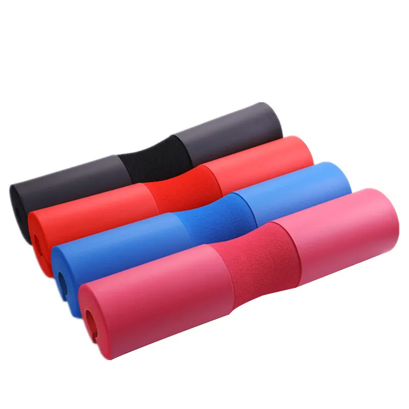Almofada de borracha para proteção de pescoço, almofada de espuma para proteção de ombro e parte de trás em academia