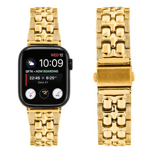 Nouveau bracelet de montre en métal de remplacement de luxe haut de gamme pour <span class=keywords><strong>Apple</strong></span> IWatch Series 9 8 <span class=keywords><strong>7</strong></span> 6 5 4 3 2 1 Bracelet en <span class=keywords><strong>aluminium</strong></span> Bracelets - Product Image 6