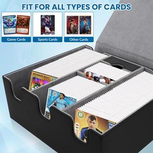 Cajas para Cartas de Gran Capacidad FX con Cierre Magnético, Estuche Horizontal para Cartas Coleccionables, Caja Personalizada para Cartas UG/Magic/Yugioh/TCG - Product Image 5