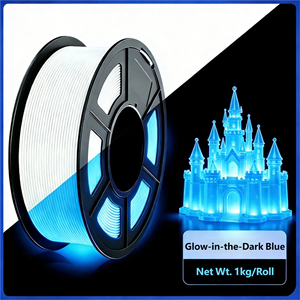 Filament PLA qui brille dans le noir, 1.75mm, vert luminescent, plastique pour imprimante 3D, pour modèle de jouet, Art déco, bijoux, plaque signalétique, étiquetage - Product Image 3