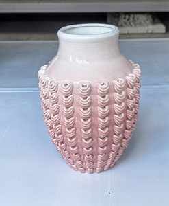 Jingdezhen แจกันเซรามิกพิมพ์ลาย3D สีเขียว/ชมพูคุณภาพสูง3D เซรามิกพิมพ์ลายศิลปะสมัยใหม่ชิ้นงานศิลปะ - Product Image 6
