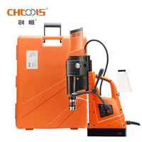 CHTOOLS-Taladro de núcleo magnético CNC automático de alta potencia, máquina perforadora de alta potencia de 220V, usada con motor de engranaje, construcción de nueva condición